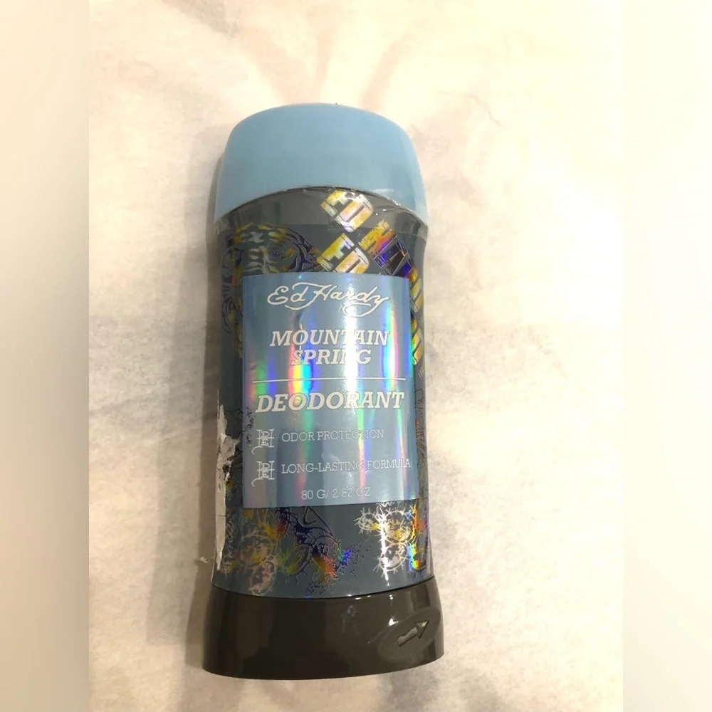 Ed Hardy mountain spring odor protection deodorant 2pack‎ new
